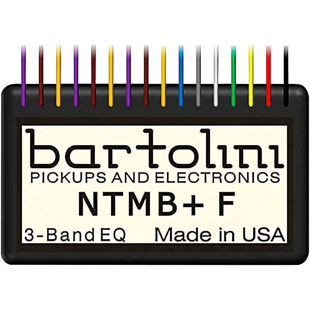 Предусилитель для бас-гитары Bartolini NTMB+ GF 3-полосный EQ pre-wired