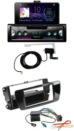 Автомагнитола для Seat Ibiza (с 2008) Pioneer DAB, Bluetooth, MP3, USB, черный глянец