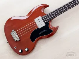 1964 Gibson EB-0 Vintage Short Scale Bass Cherry, 100% Original w/ Case