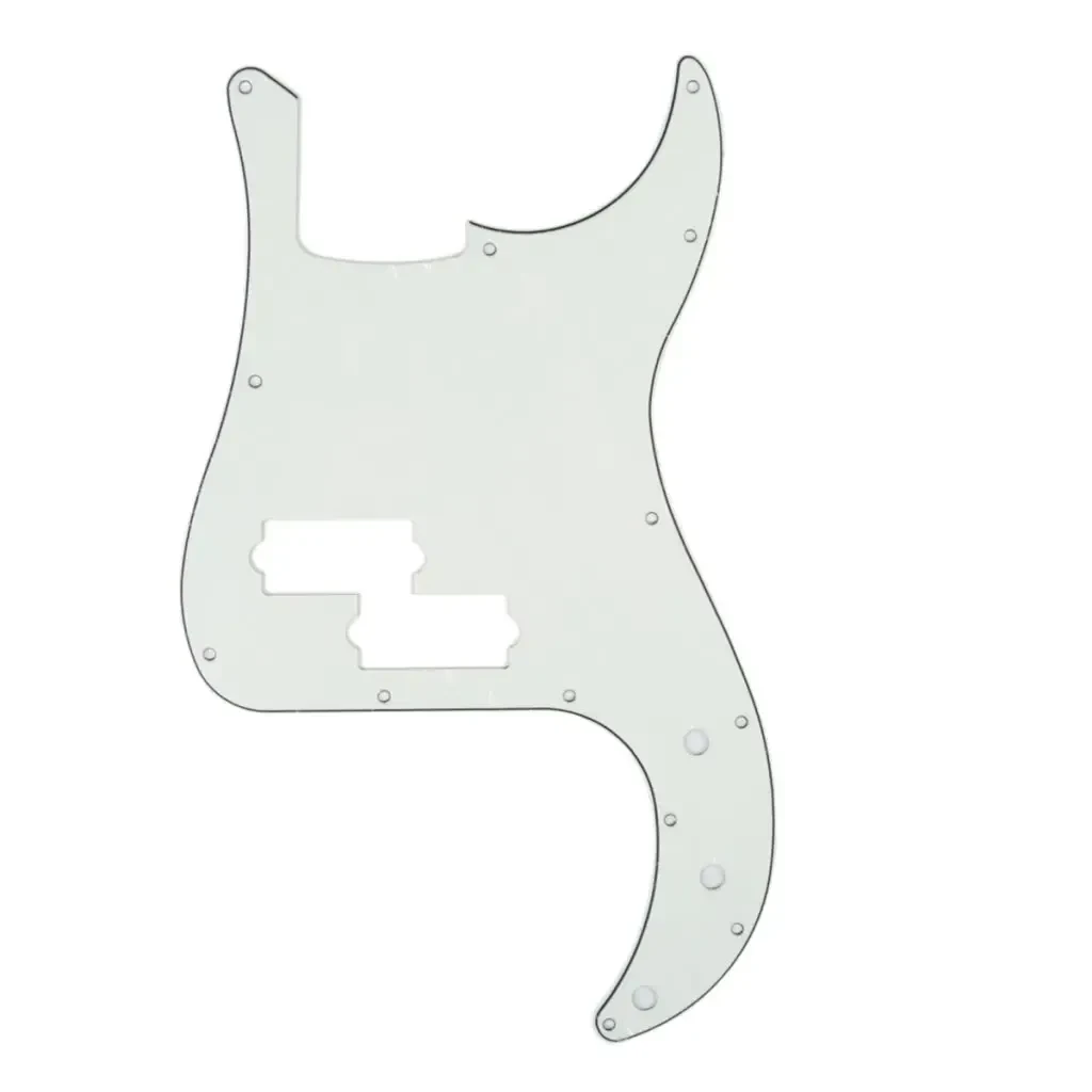 Пикгард Musiclily MX0357 Precision Bass, 3 слоя, белый