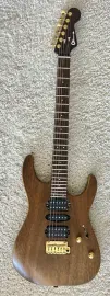 Charvel MJ DK24 HSH 2PT E Mahogany with Figured Walnut, Streaked Ebony board