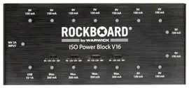 Блок питания для гитарных педалей RockBoard ISO Power Block V16