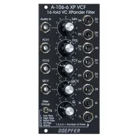 Модульный студийный синтезатор Doepfer A-106-6v XP Filter Vintage Edition