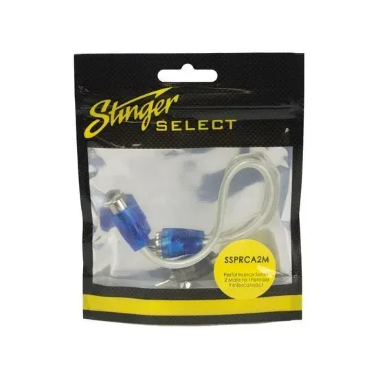 Y-кабель RCA для автоаудио Stinger SSPRCA2M Performance 2x RCA (M) → 1x RCA (F)
