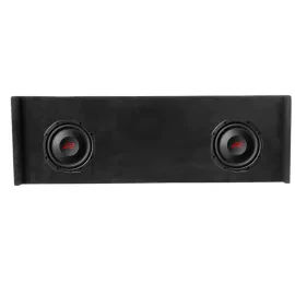 NVX VE-GM-SLVCCG2-D10S Dual 10" Sealed Enclosure with Two RS-W10D2 Subwoofer