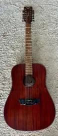 Dean AX D 12 MAH All Mahogany Dreadnought 12-String Acoustic Guitar