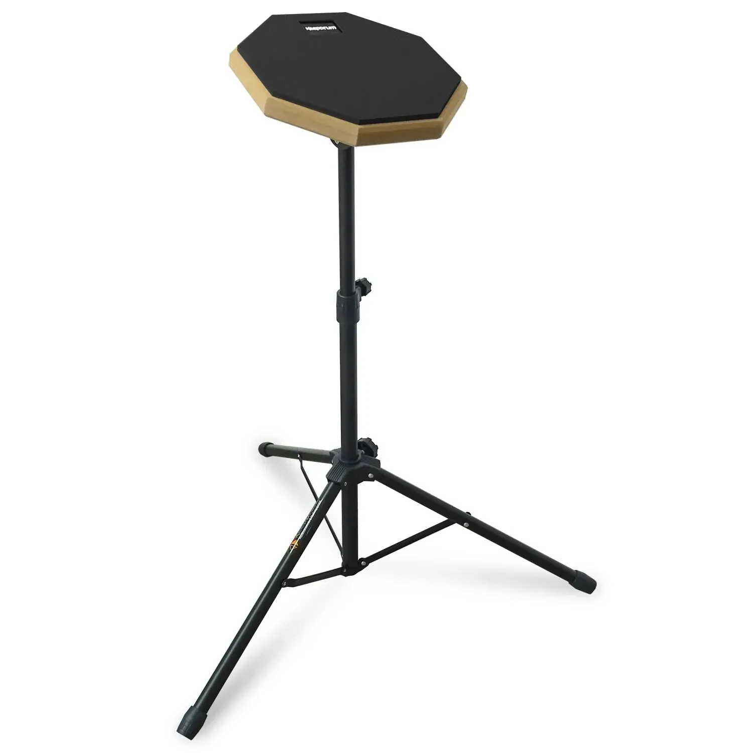 Пэд тренировочный keepdrum DP-BK8 Black со стойкой