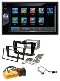 Blaupunkt SD Bluetooth 2DIN MP3 USB AUX Autoradio für Mazda 6 (208-2012)