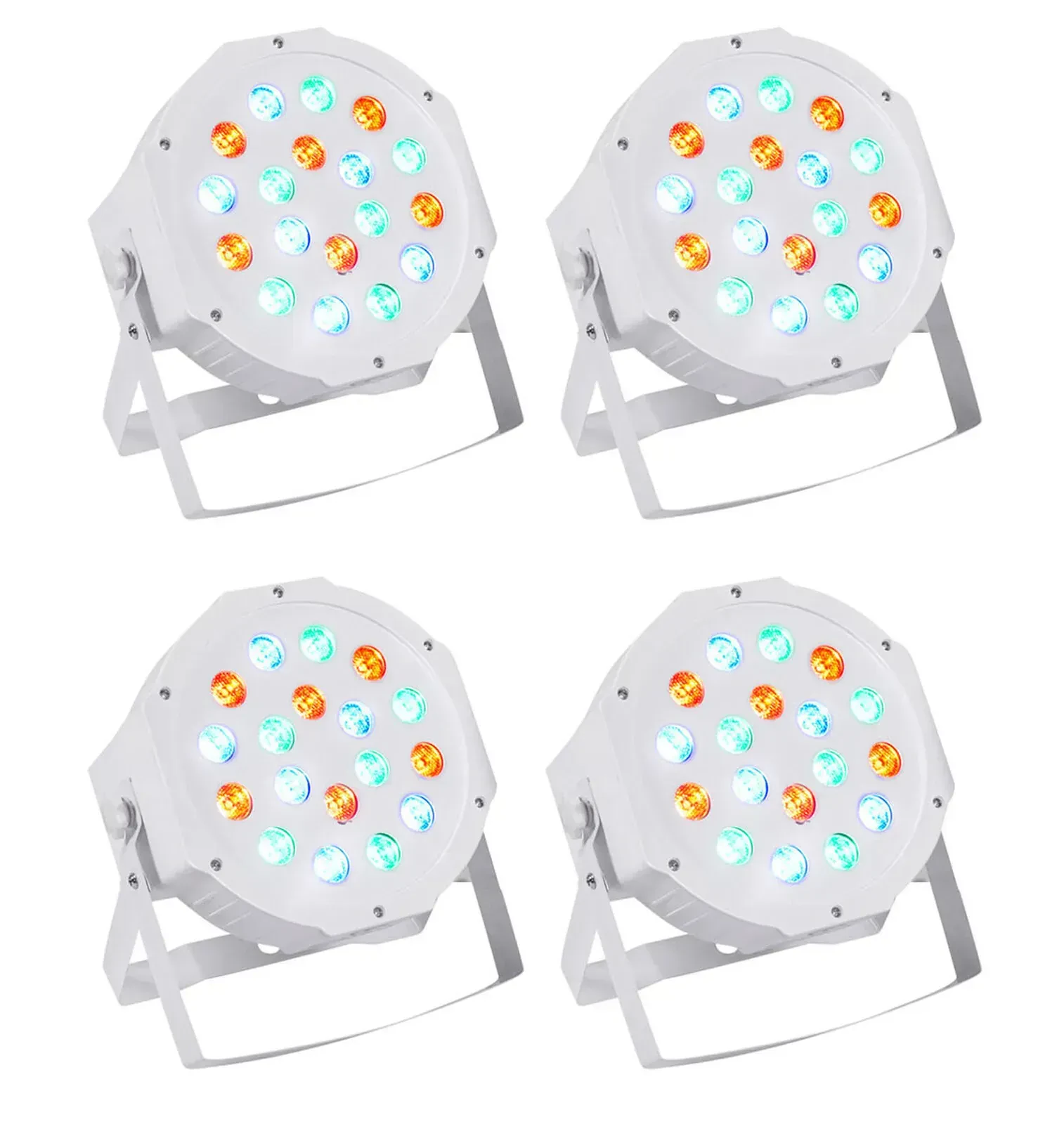 Светодиодный прибор Rockville RockPAR50 White (4 штуки)