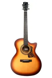 LV-11-3TS Акустическая гитара, с вырезом, санберст, Smiger