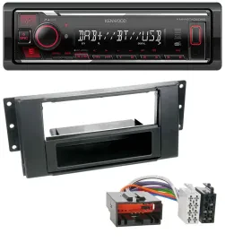 Kenwood MP3 Bluetooth USB DAB Autoradio für Land Rover Freelander 2007-2010