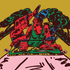 Виниловая пластинка Frnt Bznzz - Hand Signs / Parks [New 7" Vinyl]