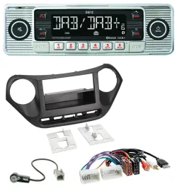 Автомагнитола для Hyundai i10 (с 2013) Dietz Bluetooth, MP3, DAB, USB, AUX