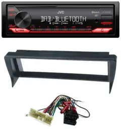 JVC Bluetooth USB DAB MP3 Autoradio für Jaguar Sovereing / XJ12 / XJ6