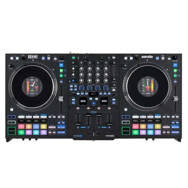 RANE PERFORMER Advanced 4-Channel Motorized DJ Controller Black
