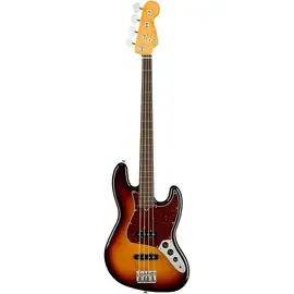 Бас-гитара Fender American Professional II Fretless Jazz Bass Rosewood FB 3-Color Sunburst