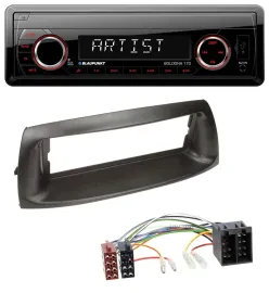 Blaupunkt SD USB 1DIN MP3 AUX Autoradio für Fiat Punto (188, 1999-2005)