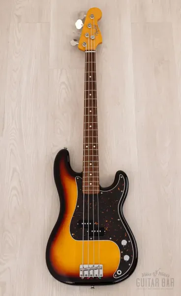 Бас-гитара Fender Traditional 60s Precision Bass P Sunburst w/gigbag Japan 2018