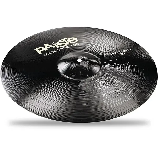 Тарелка барабанная Paiste 20" Color Sound 900 Black Heavy Crash