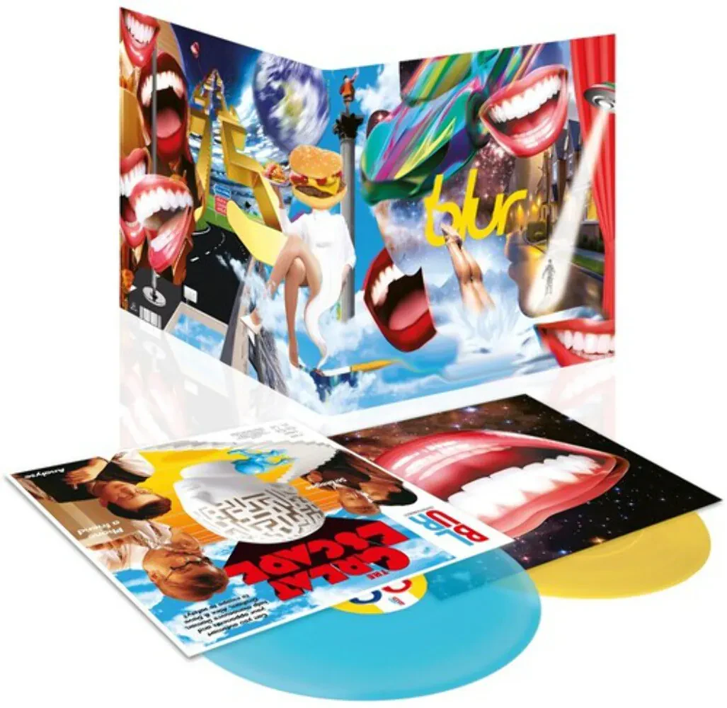 Blur - The Great Escape [Blue & Yellow Vinyl] NEW Vinyl