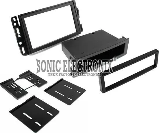 Scosche GM1598B Single/Double DIN Install Kit for Select 2006-Up Chevy Vehicles