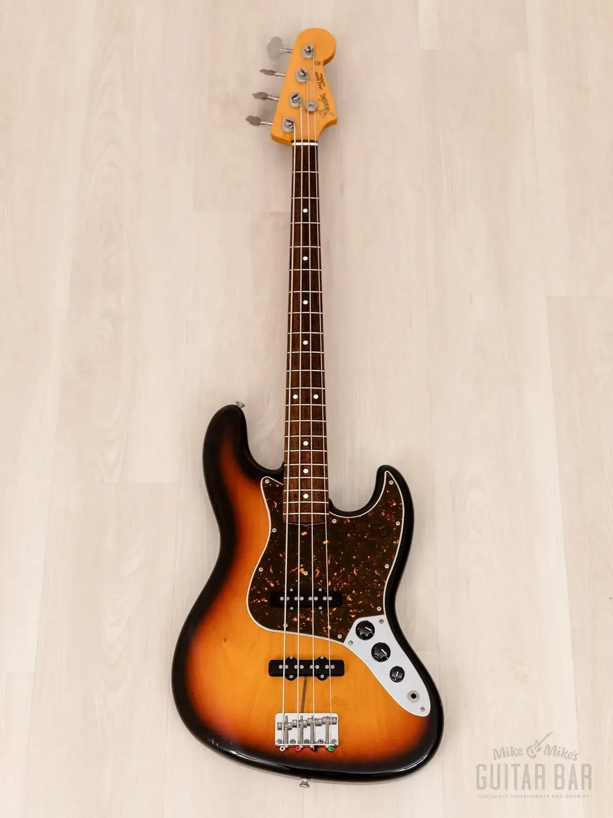 Бас-гитара Fender Jazz Bass 1962 Vintage Reissue JB62/VSP JJ Sunburst w/gigbag Japan 2014