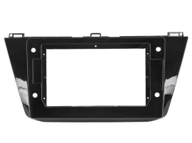 Radioblende für 10 Zoll Autoradio für VW Tiguan 2016-2021 Klavierlack