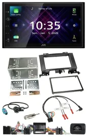 JVC DAB 2DIN Lenkrad Bluetooth USB Autoradio für Mercedes Sprinter Audio 5 20 50