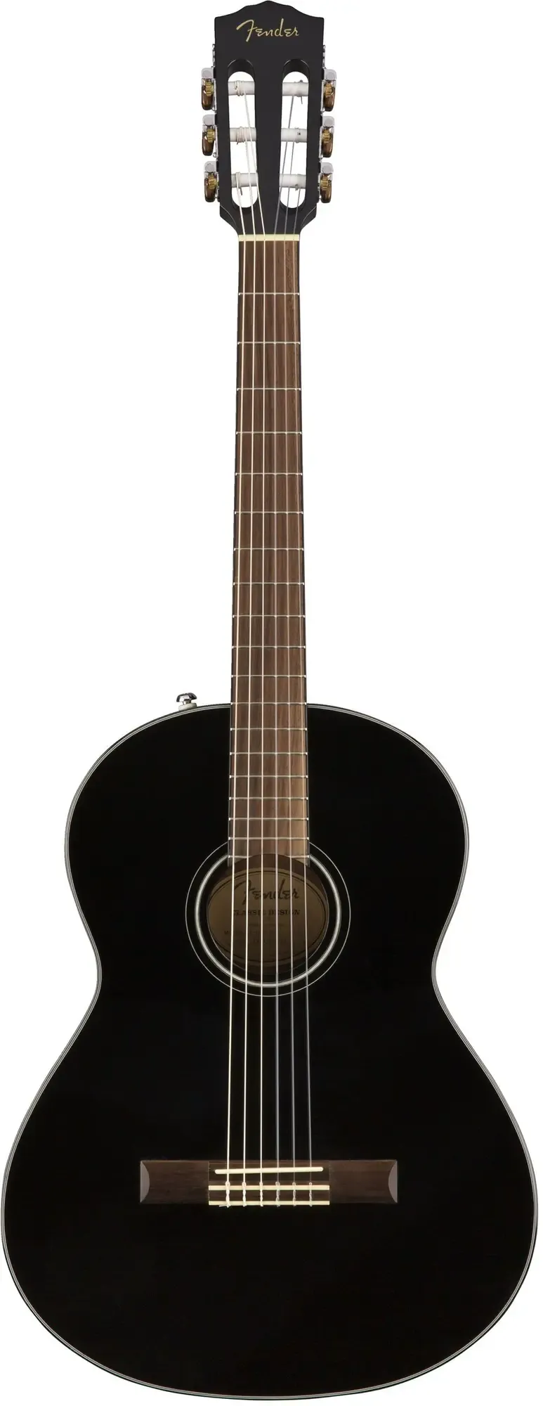 Классическая гитара Fender CN-60S Nylon Black