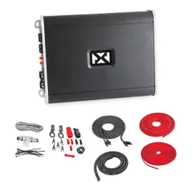 NVX VAD8402 | Class-D Full-Range Car/Marine/Powersport Amp with Amp Kit