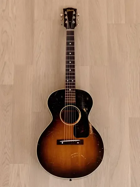 Акустическая гитара Gibson LG-2 Short Scale Sunburst w/case USA 1950