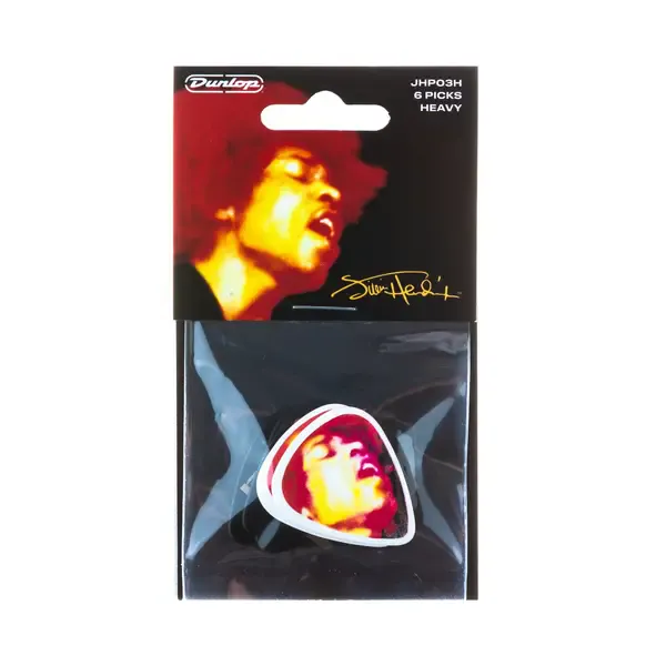 Медиаторы Dunlop Jimi Hendrix Electric Ladyland JHR03H, 24 штуки