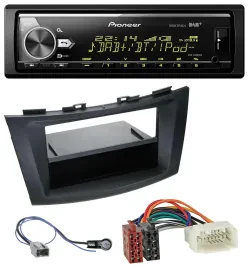 Автомагнитола для Suzuki Swift (FZ/NZ, с 2010) Pioneer Bluetooth, USB, DAB, MP3