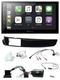 Pioneer Lenkrad Bluetooth DAB 2DIN USB Autoradio für Alfa Giulietta 940 10-14 sc