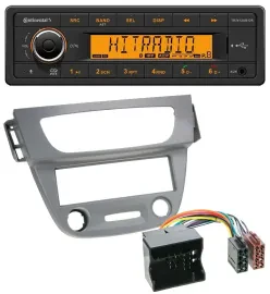 Continental MP3 Bluetooth AUX USB Autoradio für Renault Megane 3 Quadlock 09-14