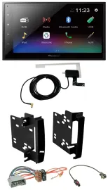Pioneer DAB MP3 Bluetooth 2DIN USB Autoradio für Chrysler 300C Sebring Dodge Ave
