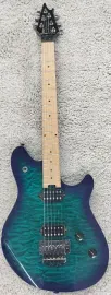 EVH WG Wolfgang Standard QM , Baked Maple Board, Chlorine Burst Electric Guitar