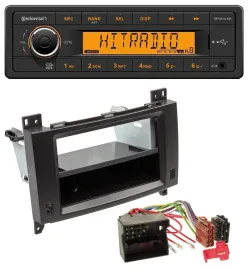 Continental 1DIN USB AUX MP3 Autoradio für Mercedes A- B-Klasse Vito Profiversio