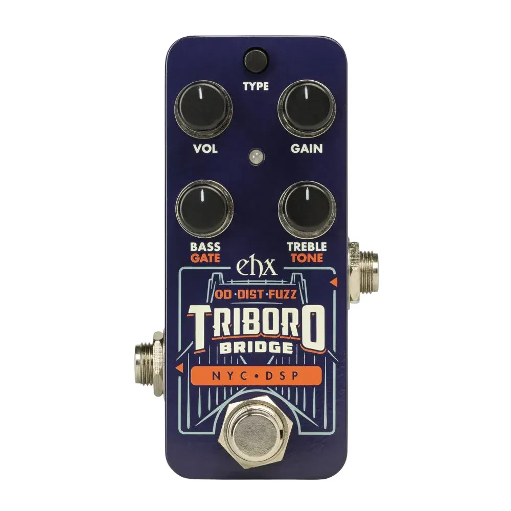 Педаль эффектов для электрогитары Electro-Harmonix Pico Triboro Bridge Overdrive Distorion Fuzz