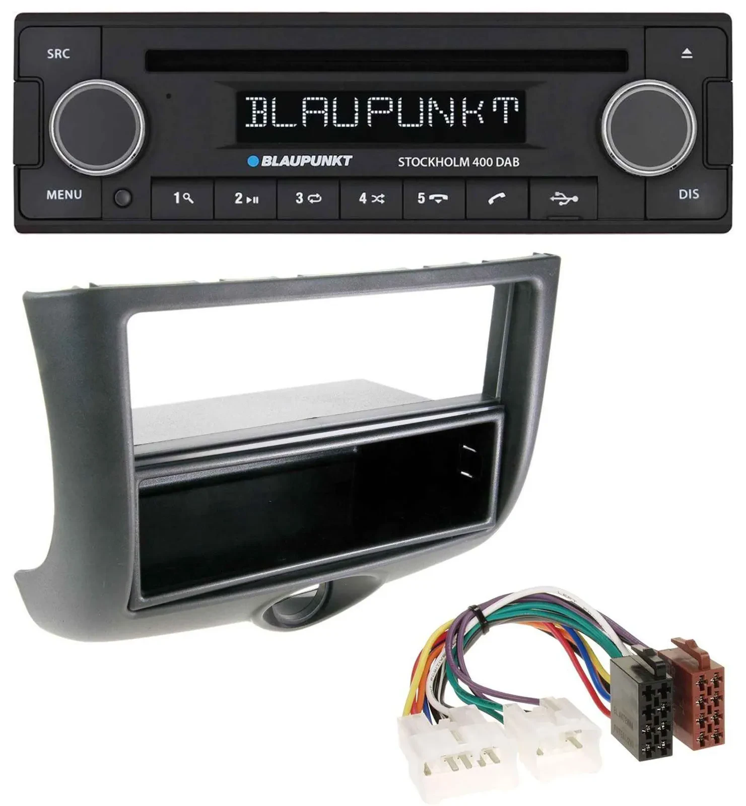 Blaupunkt MP3 Bluetooth DAB CD USB Autoradio für Toyota Yaris (1999-2003)