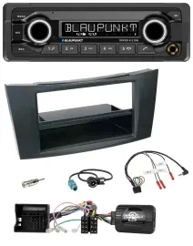 Blaupunkt Bluetooth DAB Lenkrad USB Autoradio für Mercedes E-Klasse 2002-2008 W2