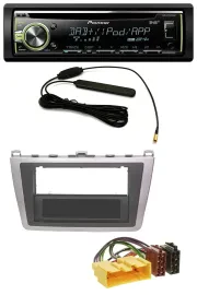 Автомагнитола для Mazda 6 (2008–2012) Pioneer CD/USB/DAB/AUX серебристый/чёрный