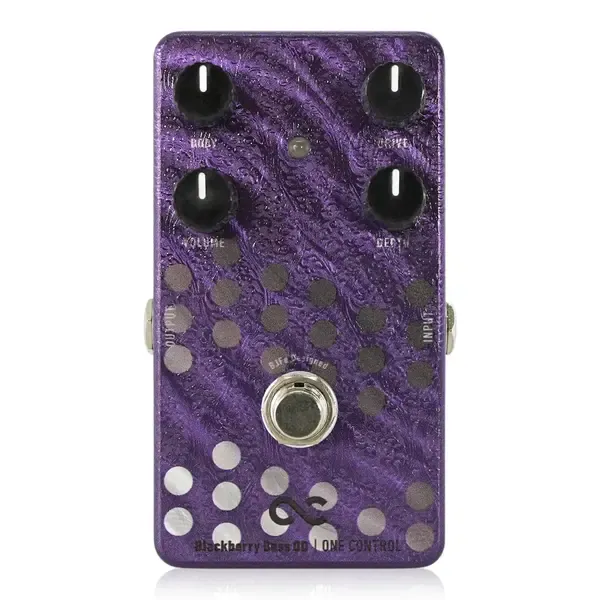 Педаль эффектов для бас-гитары One Control Blackberry Bass Overdrive Pedal