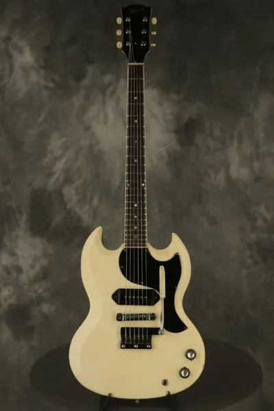 Электрогитара Gibson SG Junior Custom Polaris White w/case USA 1965