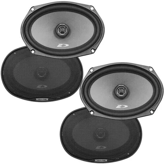Коаксиальный динамик Alpine SXE-6926S 6x9" 2-Way 45W RMS (набор, 2 пары)
