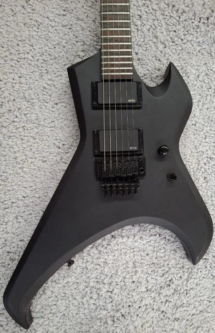 Jackson Pro Rob Cavestany Death Angel Electric Guitar, Satin Black - Demo