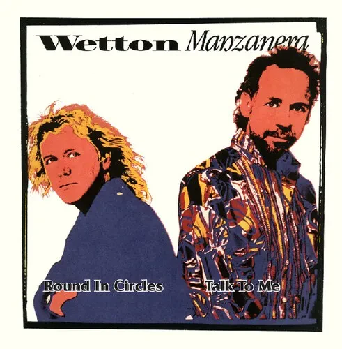 Виниловая пластинка Wetton Manzanera - Round In Circles / Talk To Me (Blue Opaque) [New 7" Vinyl] Bl