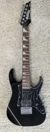 Ibanez Model GRGM21BKN GIO RG miKro 6 String Electric Guitar in Black - B-stock