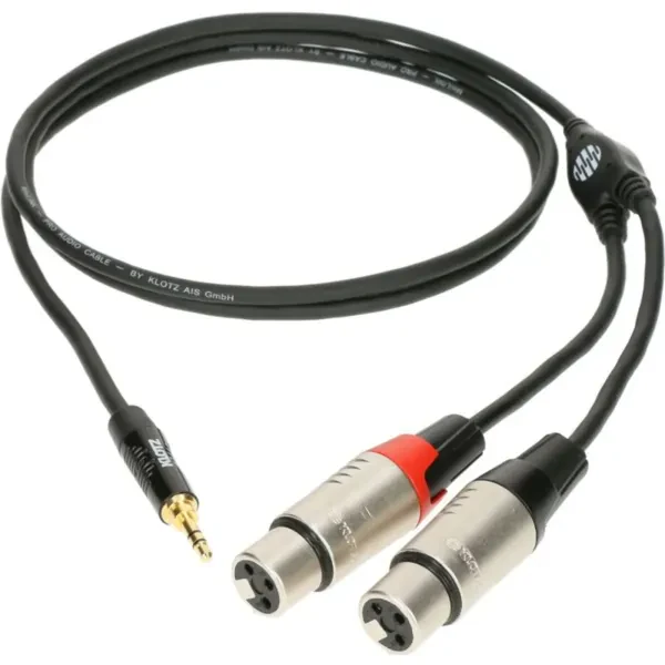 Коммутационный кабель Klotz KY8-300 Black 3 м