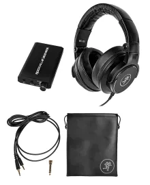 Mackie MC-150 Studio Monitoring Headphones+Rechargeable Headphone Amplifier Amp